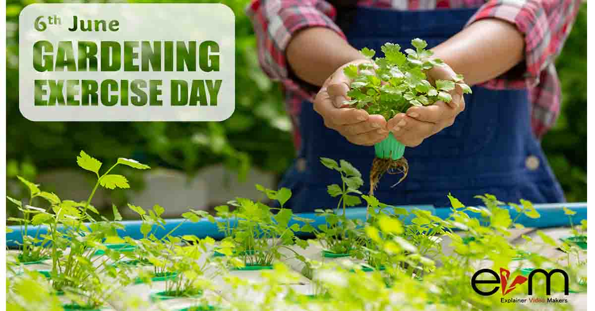 Gardening Exercise Day explainer video production