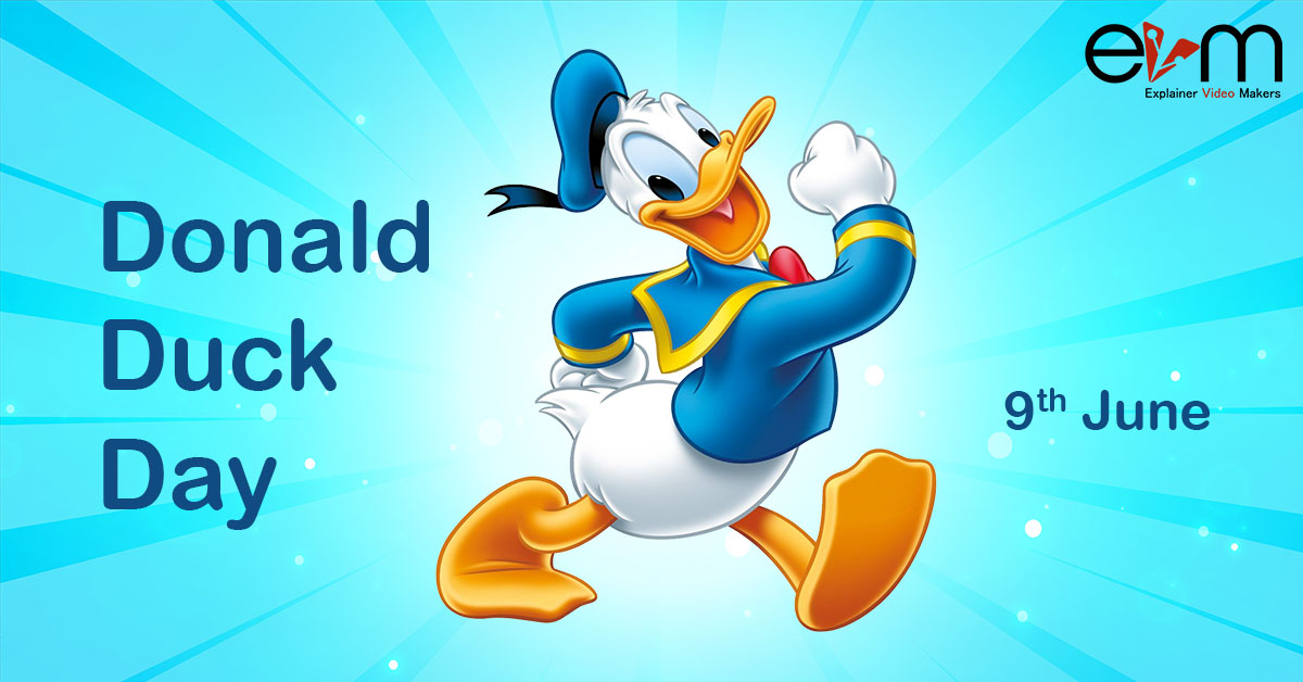 9th June Donald Duck Day Explainer Video Makers