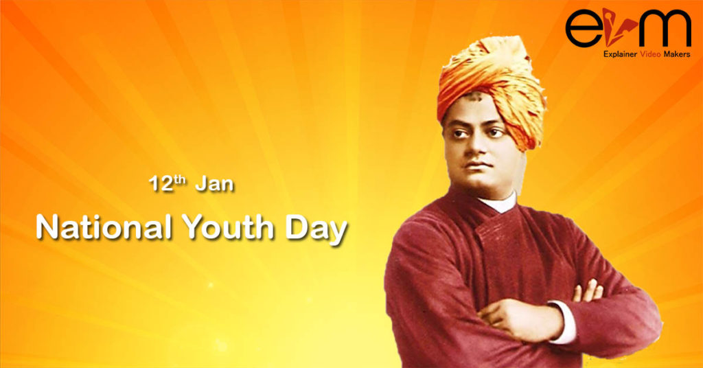 12th January: National Youth Day - Explainer Video Makers