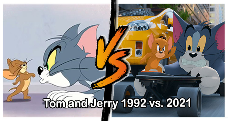 Tom and Jerry 1992 vs. 2021 Comparison between the original cartoon and  live-action film - Explainer Video Makers