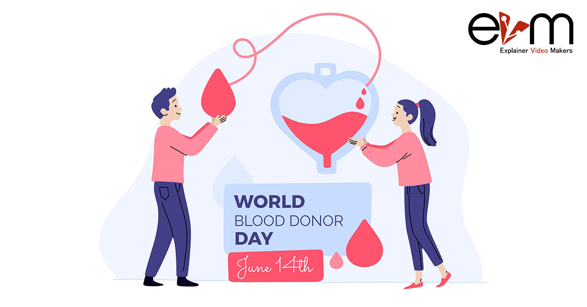 World blood donor day explainer video makers company in india