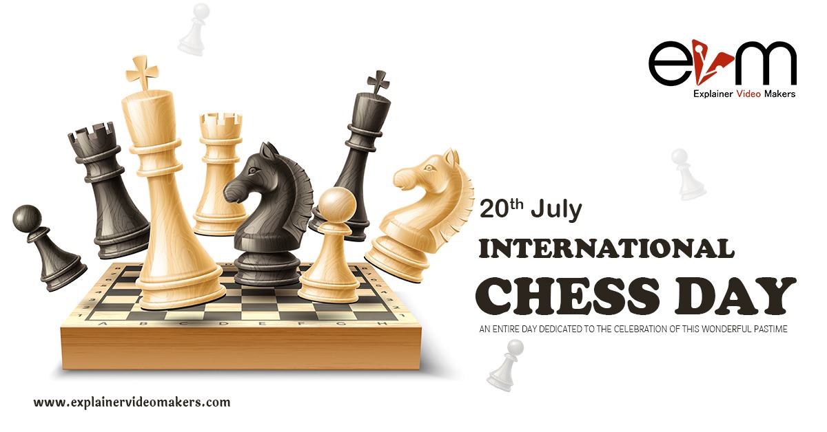 20th July International Chess Day 2021 Explainer Video Makers